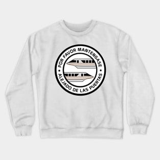 MonorailPorFavorPeach Crewneck Sweatshirt